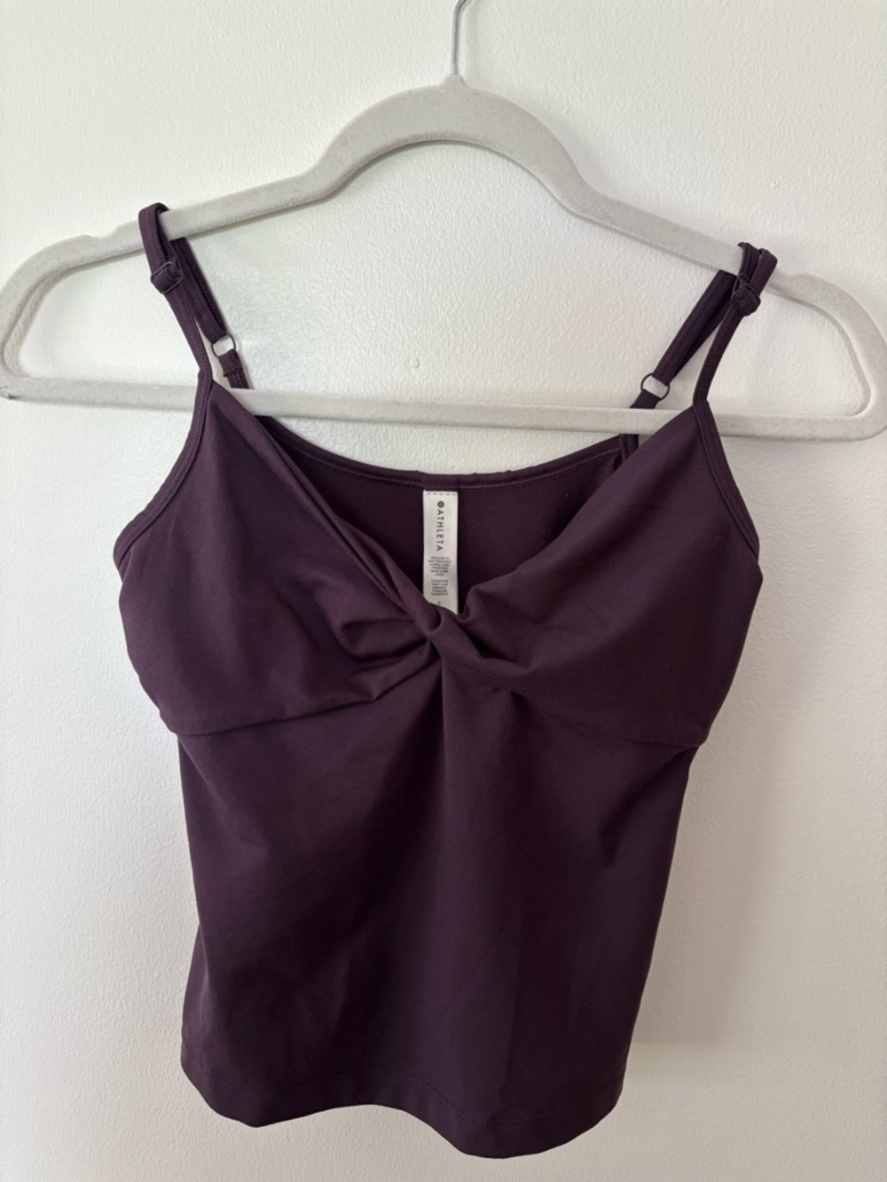 Athleta Plum Twist-Front Camisole